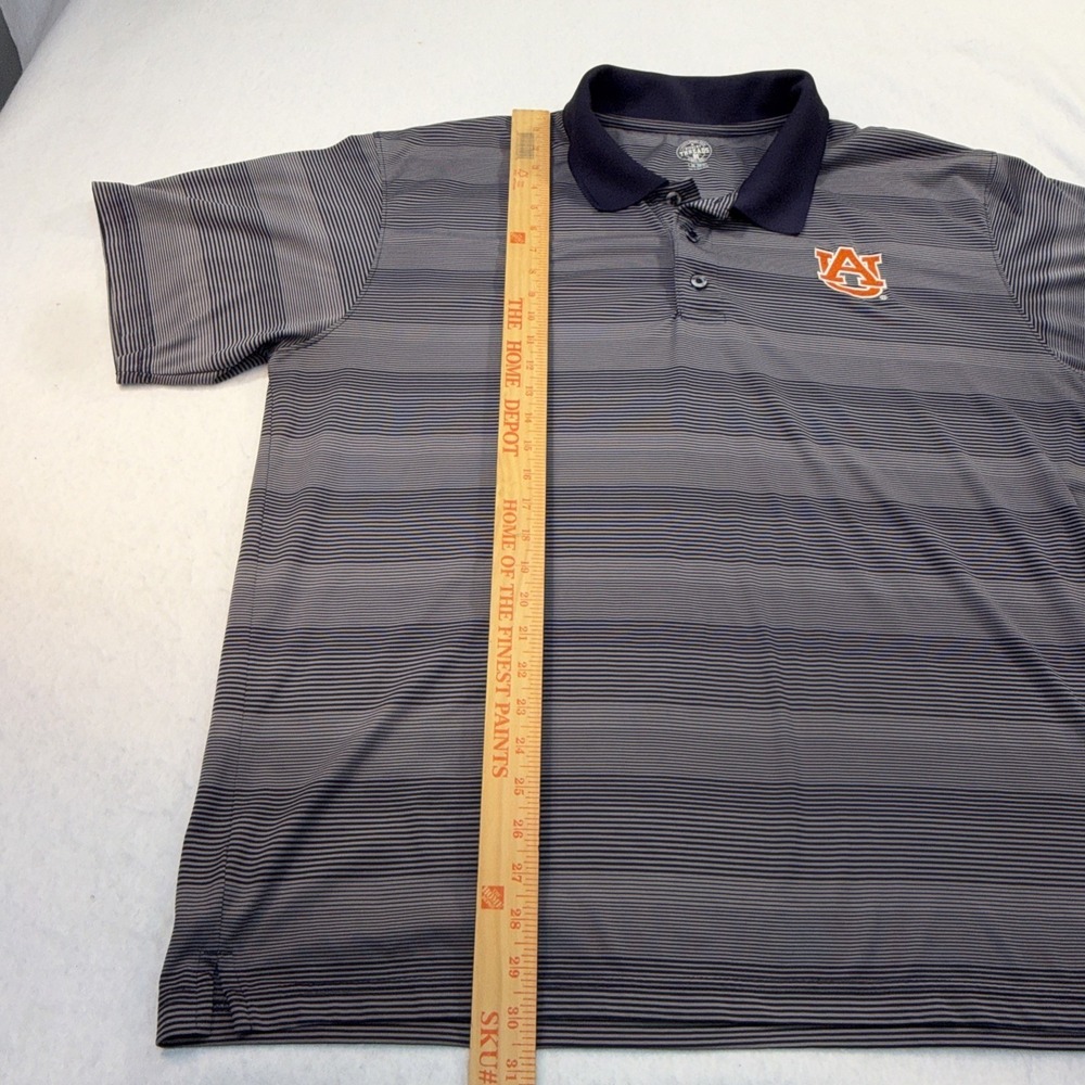 Rivalry Threads Auburn University Embroidered Golf Polo Performance 2X Active - Picture 4 of 10
